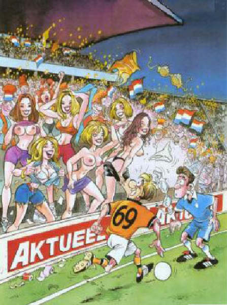 Le Foot - Les Supporters aiment le 69-humourenvrac